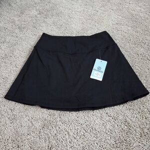 Black Women's Active Skort - Stylish Athletic Skirt